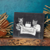 Plaque Photo Le gâteau d'anniversaire Harry Whittier Frees 1914 (Côté)