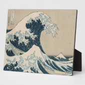 Plaque Photo Le Grand Wave de Kanagawa (Côté)