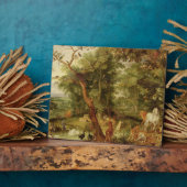 Plaque Photo Le Jardin d'Eden ; dans l'arrière - plan La Tempta (Côté)