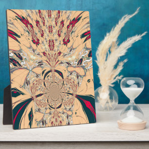 Plaque Photo Le Kaleidoscope Africain Vibrant : Un Plaisir Pais