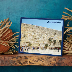 Plaque Photo Le Kotel - Mur occidental