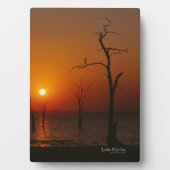 Plaque Photo Le lac Kariba (Devant)