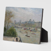 Plaque Photo Le Louvre, Camille de printemps Pissarro (Côté)