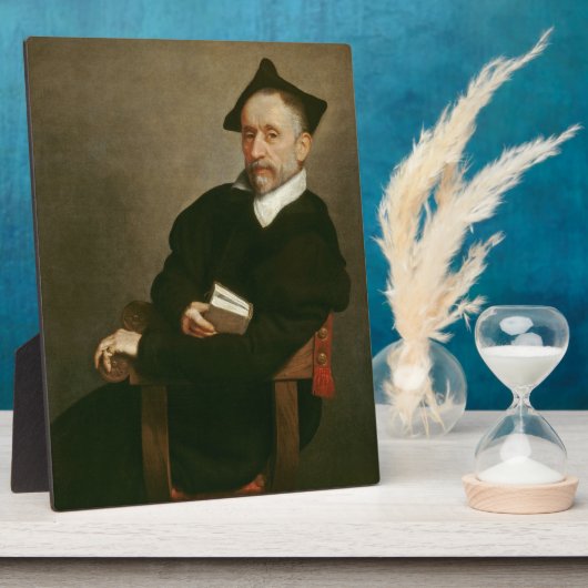 Plaque Photo "Le maître d'école de Titien", c. 1575 (Côté)