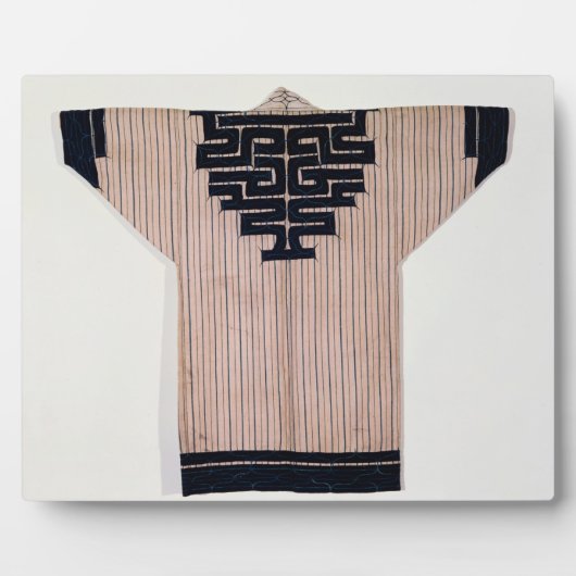 Plaque Photo Le manteau d'Ainu, 19ème siècle (Devant)