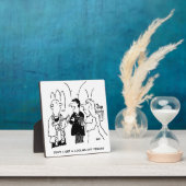 Plaque Photo Le marié veut une période de refroidissement amusa (Insitu)