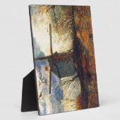 Plaque Photo Le Moulin de la Galette Van Gogh (Côté)