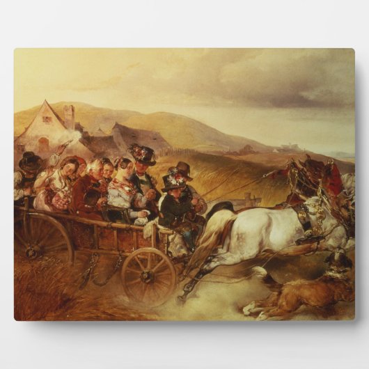 Plaque Photo Le panier Mariage (Devant)