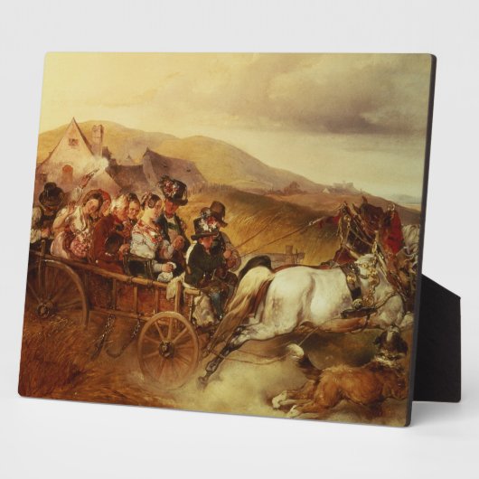 Plaque Photo Le panier Mariage (Côté)