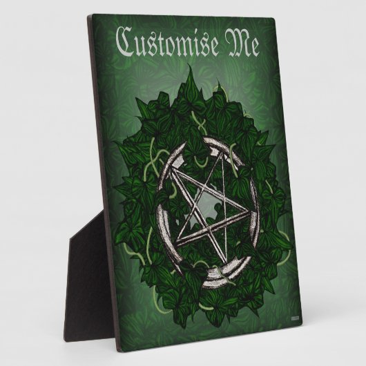 Plaque Photo Le Pentacle et l'Ivy (Côté)