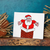 Plaque Photo Le Père Noël (Côté)