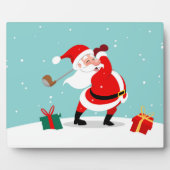 Plaque Photo Le Père Noël (Devant)
