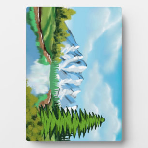 Plaque Photo Le printemps dans l'art naturel