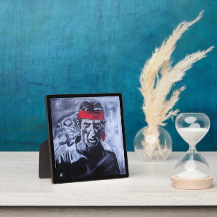 Plaque Photo Le Prisonnier Peinture par Alfred Fox