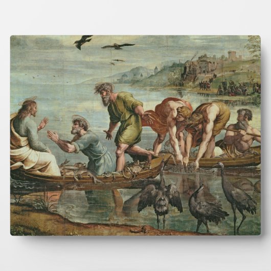 Plaque Photo Le projet miraculeux des poissons (dessin pour (Devant)