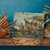 Plaque Photo Le projet miraculeux des poissons (dessin pour (Côté)