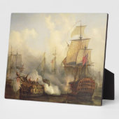 Plaque Photo Le Redoutable Trafalgar, 21e octobre 1805 (Côté)