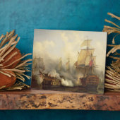 Plaque Photo Le Redoutable Trafalgar, 21e octobre 1805 (Côté)