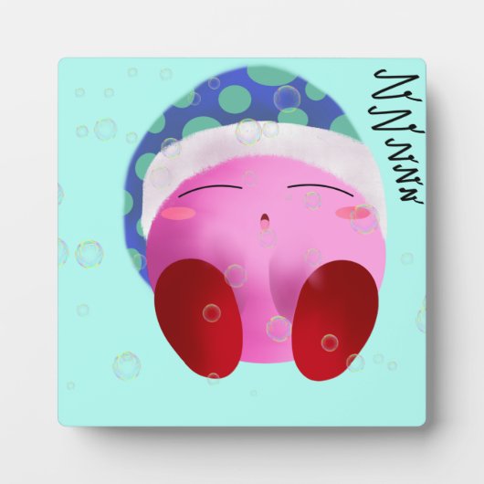 Plaque Photo Le rêve de Kirby (Devant)