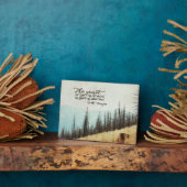 Plaque Photo Le Secret D'Avancer (Côté)