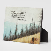 Plaque Photo Le Secret D'Avancer (Côté)