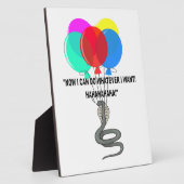 Plaque Photo Le serpent volant (Côté)