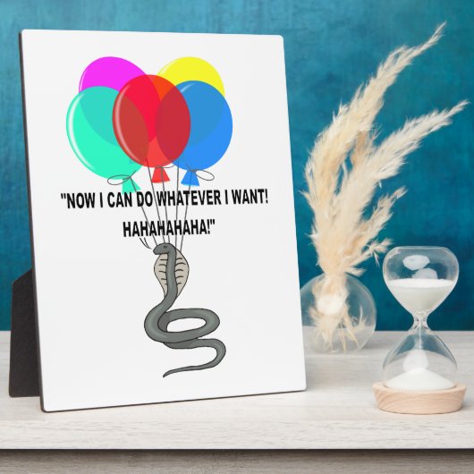 Plaque Photo Le serpent volant (Côté)