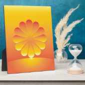 Plaque Photo le soleil se lève (Côté)