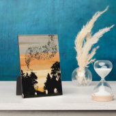 Plaque Photo Le spectacle du soir (Côté)