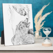 Plaque Photo Le Stand Off ~ 8x10 Avec Eau (Côté)