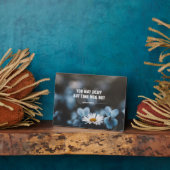 Plaque Photo Le temps ne sera pas (Côté)