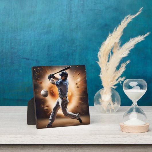 Plaque Photo Le terrain de baseball Thunder, (Insitu)