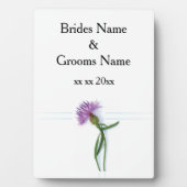 Plaque Photo Le traditionnel écossais et le celtique Mariage ch (Devant)