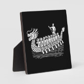 Plaque Photo Le travail d'équipe fait le travail de la rivière, (Recto)