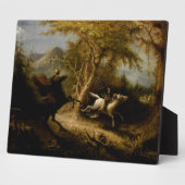 Plaque Photo Légende du cavalier sans tête fantôme d'Halloween (Côté)