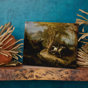 Plaque Photo Légende du cavalier sans tête fantôme d'Halloween