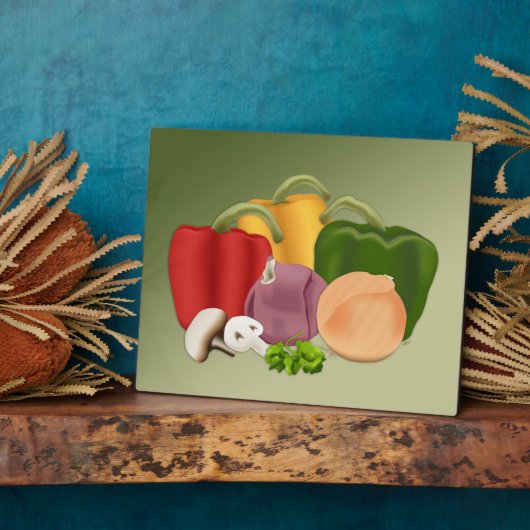 Plaque Photo Légume (Côté)