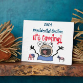 Plaque Photo L'élection présidentielle de 2024, c'est à venir ! (Côté)