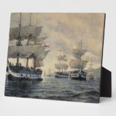 Plaque Photo L'embarquement de l'expédition libératrice de Pe (Côté)