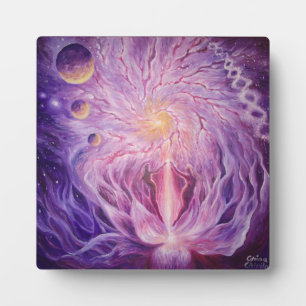 Plaque Photo L'énergie de la vie dans l'univers