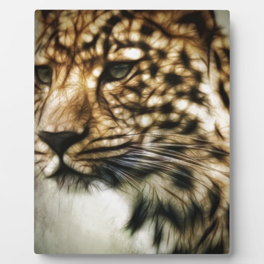 Plaque Photo Léopard (Devant)