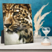 Plaque Photo Léopard (Côté)