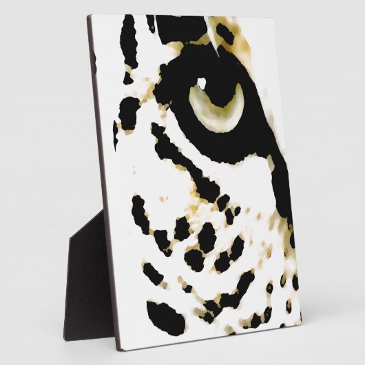 Plaque Photo Léopard Eye (Côté)