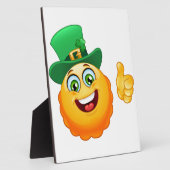 Plaque Photo leprechaun emoji (Côté)