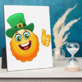 Plaque Photo leprechaun emoji (Côté)