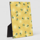 Plaque Photo Les abeilles (Côté)