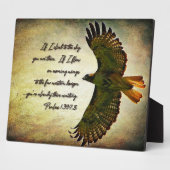 Plaque Photo Les ailes de l'inspiration matinale (Côté)