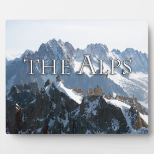 Plaque Photo Les Alpes - Magnifique !