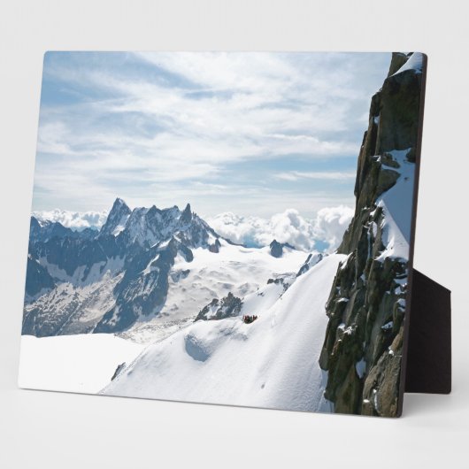 Plaque Photo Les Alps mountain (Côté)
