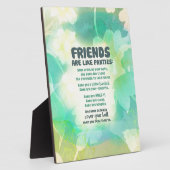 Plaque Photo Les amis sont comme des culottes (Côté)